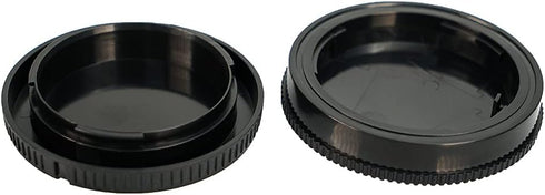 NIYI 2Sets Camera Body Cap and Rear Lens Cap Cover for Sony A A-Type Minolta AF Mount Cameras and Lenses