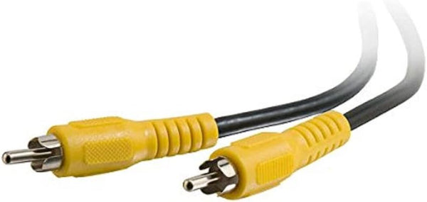 C2G 40456 Value Series Composite Video Cable, Black, 50 Feet (15.24 Meters)