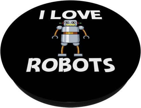 Cool Robot Design For Men Women Robotics Science Engineer PopSockets Swappable PopGrip