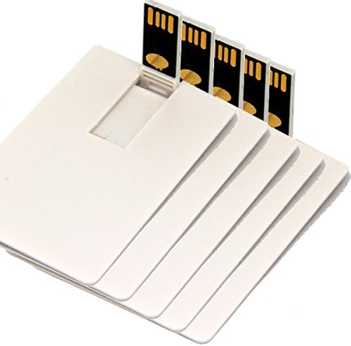 KLD Credit Card USB Flash Drive Blank DIY Memory Stick Wholesale Bulk Pack