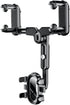 360°Rotatable and Retractable Car Phone Holder, Multifunctional Adjustable Mount, Universal Rearview Mirror Phone Holder for All Mobile Phones (Four clamp)