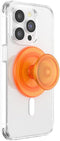 PopSockets Phone Grip Compatible with MagSafe, Phone Holder - Into The Woods, Orange Zest, Wireless Charging Compatible