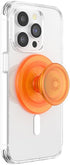 PopSockets Phone Grip Compatible with MagSafe, Phone Holder - Into The Woods, Orange Zest, Wireless Charging Compatible