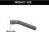 URIMPAVIDO 1PC (6mm RC Car Exhaust Extension Pipe Toy Car Boat Silicone Exhaust Extension Tube for RC Car Truck Boat