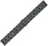 Band 20mm Compatible with Samsung Galaxy Watch, Natural Wooden Stainless Steel Link Bracelet Strap for 40/42/44mm