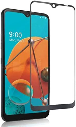 VIESUP for LG K51 Full Coverage Tempered Glass Screen Protector, 9H Hardness Anti Scratch (2 Pack)