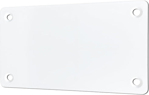 Adabuli Metal Mounting Plate for Magnetic Wireless Backup Camera, White Iron Bracket with