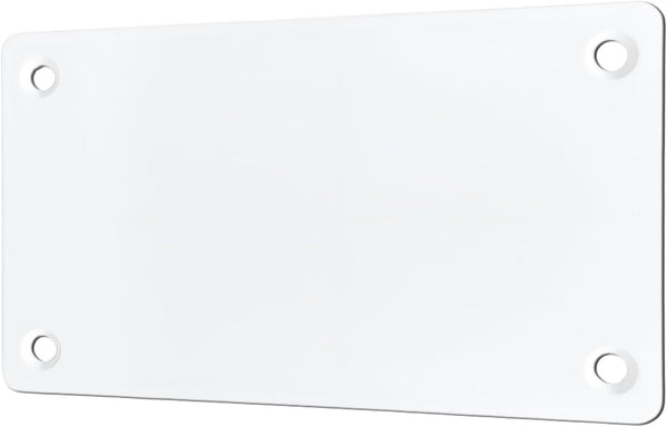 Adabuli Metal Mounting Plate for Magnetic Wireless Backup Camera, White Iron Bracket with
