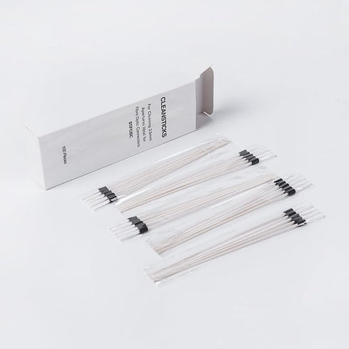 100pcs Fiber Cleaner Sticks for Cleaning 2.5mm apertures Ideal for ST/FC/SC Fiber