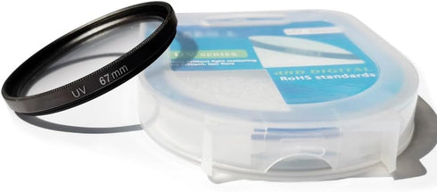 67mm Multi-Coated UV Protective Filter for Camera Lens Accessories (1 Pack)