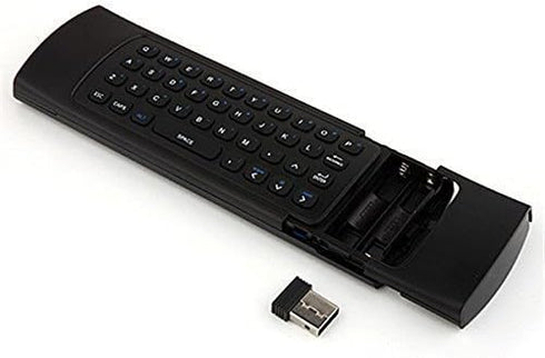 MX3 Air Mouse Remote with Keyboard, 2.4G Mini Wireless Keyboard for Android TV Box, Raspberry Pi, Google Smart TV