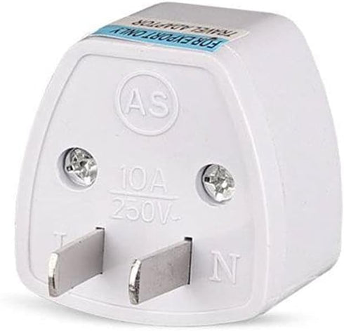 Travel Power Adapter, High Performance Universal UK EU AU to US Plug Adapter Converter (2 Pack)