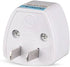 Travel Power Adapter, High Performance Universal UK EU AU to US Plug Adapter Converter (2 Pack)