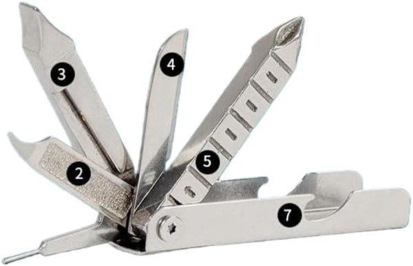 Multi-Function Mobile Phone SIM Card Removal Tool, Portable Key ChainCell Phone SIM