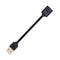 xiwai 13cm USB 2.0 Type-A Male to Male Female Data Flat Slim FPC Cable for Disk, FPV & Phone