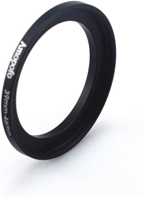 39mm to 46mm Camera Filters Ring, Compatible with 39mm Lenses or 46mm UV CPL Filter Accessory