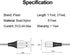 IFLASH 6ft Charge/Sync Cable w/LED for iPhone Xs/XS Max/XR/8/7/6S, iPad Air/Mini 2/3/4, iPod Touch 5/6 - Fast Charging!