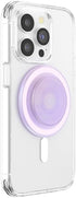 PopSockets Clear Opalescent Phone Grip Compatible with MagSafe, Adapter Ring Included, Phone Holder, Wireless Charging