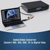 VIXLW Hi8 Video Capture Card, USB Video Capture Device,RCA to USB Audio Video Converter,VHS Mini DV VCR DVD to Digital