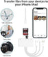 HUI 5 1 SD/SDHC/SDXC/MMC in Lightning Type-c OTG Camera SD TF USB C Memory Card Reader Adapter