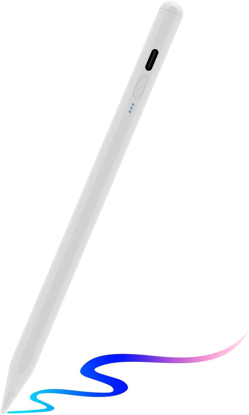 Stylus Pen for iPad Pro (11/12.9 Inch), iPad 6/7/8th Gen, iPad Air 3rd/4th Gen, Palm Rejection, Magnetic Adsorption,
