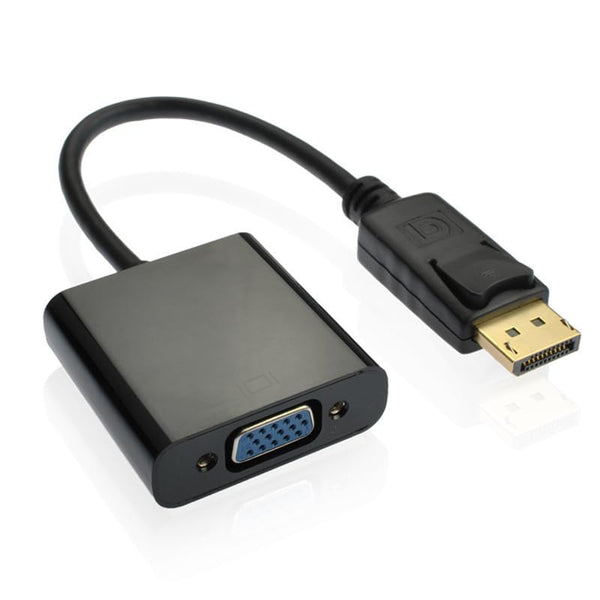 DisplayPort to VGA Adapter, DP to VGA Converter Cable for Computer, Desktop, Laptop, Projector
