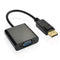 DisplayPort to VGA Adapter, DP to VGA Converter Cable for Computer, Desktop, Laptop, Projector