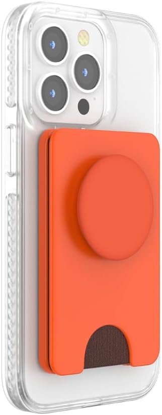PopSockets Phone Wallet with Expanding Grip, Wireless Charging Compatible, Wallet for MagSafe - Into The Woods