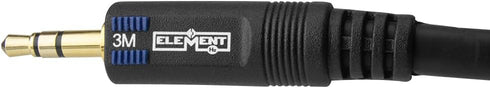Element-Hz 3.5mm Mini Stereo to 3.5 Mini Stereo Cable, 3 Meter