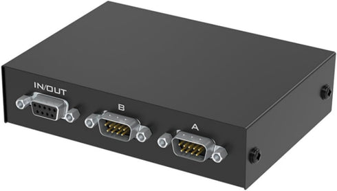 suckoo DB9 RS232 2 1 1 2 Interchange1 2 Serial Pin Switcher Sharer Splitter in Out in Out Bi Directional Host at a time