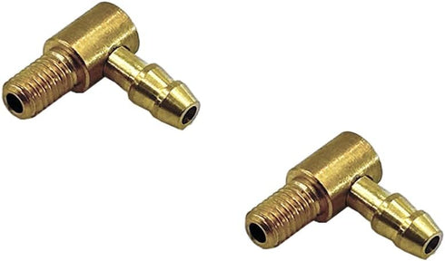 Gracilaria 2PCS RC Boat Copper Water Nozzle L Type Water Nipple Faucet Oil