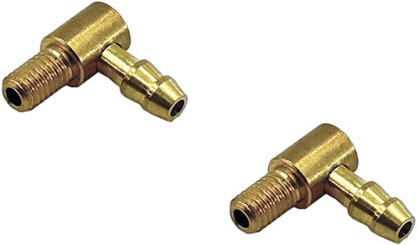 Gracilaria 2PCS RC Boat Copper Water Nozzle L Type Water Nipple Faucet Oil