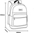 Kinmac Backpack Backpack Canvas with Massage Cushioned Straps,Travel Outdoor (Wine-Bohemian)