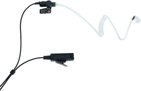 Earpiece Headset with MIC PTT 1 PIN 2.5MM for Motorola Talkabout Walkie Talkie, 2 Way Radio