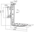 ynVISION.DESIGN Adjustable Wall Mount Bracket for Sonos One, One SL, and Play:1 Speaker | 2 Pack | (White)