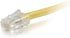 C2G 04178 Cat6 Cable, Non-Booted Unshielded Ethernet Network Patch Cable, Yellow, 10 Feet