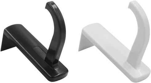 2 Pack Headphone Stand Hook - Stick-on Hanger for Computer Over Ear Earphones, Gaming Storage Rack