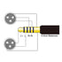 Youkamoo 4.4mm to Dual XLR Male Balanced Audio Headphone Adapter - Silver Plated Cable 5 FT