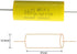 MEETOOT 5pcs Audio Frequency Divider MKTA-E 4.7J100V Polypropylene Capacitor for Audio Amplifier