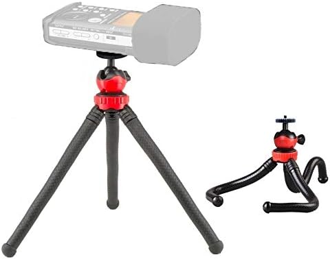 AceTaken 12'' Flexible Tripod Stand for Tascam Recorder DR-40 DR-05 DR-22WL DR-44WL DR-100MKIII