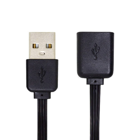 xiwai 13cm USB 2.0 Type-A Male to Male Female Data Flat Slim FPC Cable for Disk, FPV & Phone