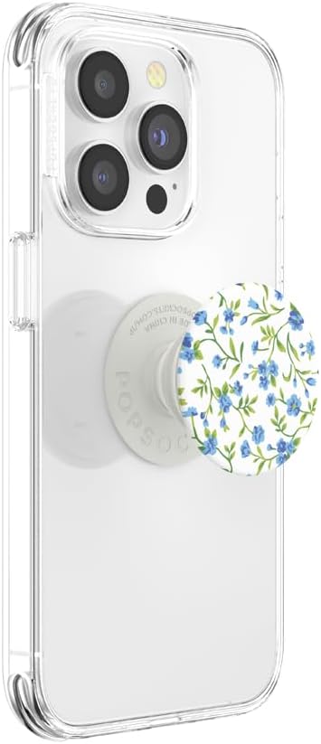 PopSockets Blue Ditsy Flower Grip & Stand - Adhesive Phone Holder