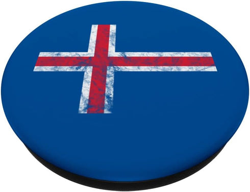 Iceland, Icelandic Flag, Nordic Cross Travel, Iceland PopSockets Swappable PopGrip