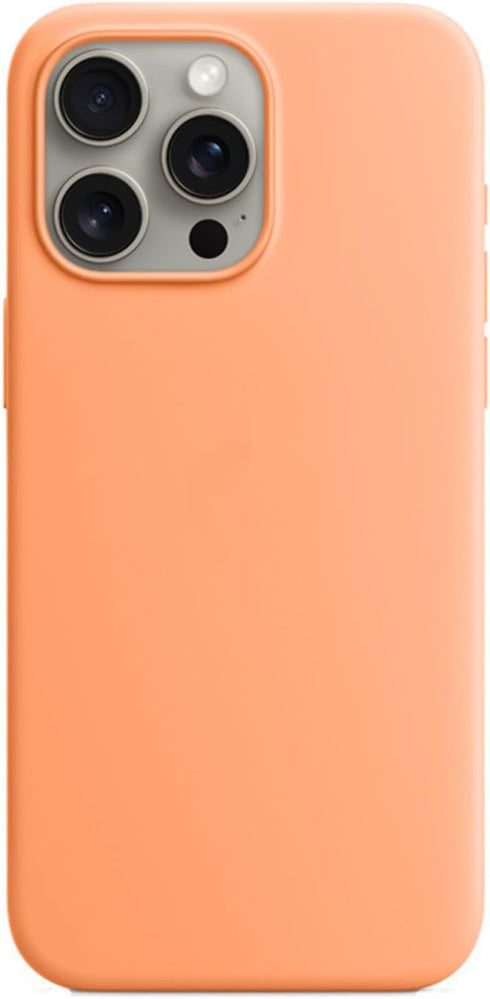 WIRATA Silicone Case Compatible with iPhone 15 Pro Max Liquid Silicone Magnetic Case