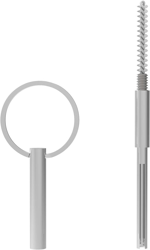 Headphone Plug Extraction Tool with Key Ring and Cleaning Brush, Remove Broken Headphone Plug from Mobile Devices