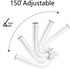 Slinkdsco Adjustable Sturdy Universal Wireless Bridge Bracket Mount Kit for Outdoor Antenna (2-Pack)