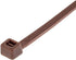 GTSE 12 Inch Brown Zip Ties, 100 Pack, 50lb Strength, UV Resistant Nylon Cable Ties, Self-Locking