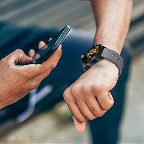 NotoCity Soft Silicone Band Compatible with Suunto 7/Suunto 9, Replacement Wristband for Sports Watch