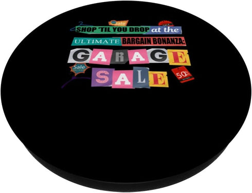 Shop 'Til You Drop At The Ultimate Bargain Garage Sales PopSockets Standard PopGrip