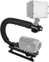 Ultimaxx Handheld Stabilizer Grip with Accessory Mount for Camera, Camcorder, DSLR; Compatible with Canon, Nikon, Sony,